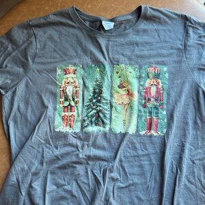 Port and Company Gray Nutcracker Short Sleeve Tee